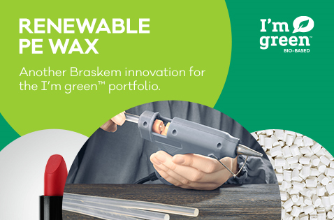 Braskem developed world's first renewable-source polyethylene wax