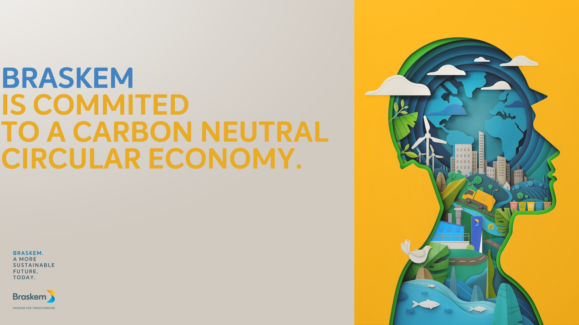 Braskem Affirms Commitment to Circular Economy and to Achieve Carbon Neutrality by 2050